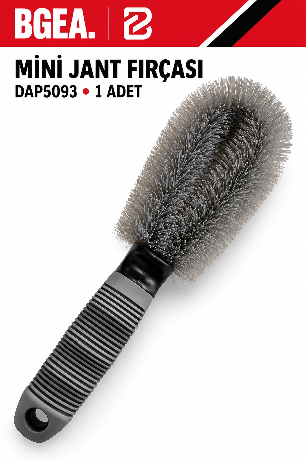 BGEA Mini Jant Temizleme Fırçası Gri 1 Adet DAP5093