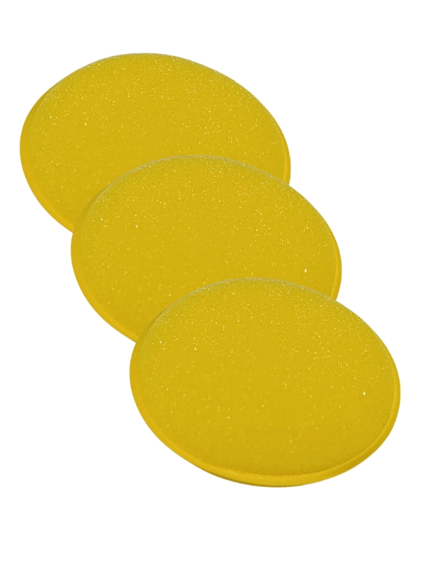 Premium Oto Cila Uygulama Pedi 10 cm Sarı (3 adet)
