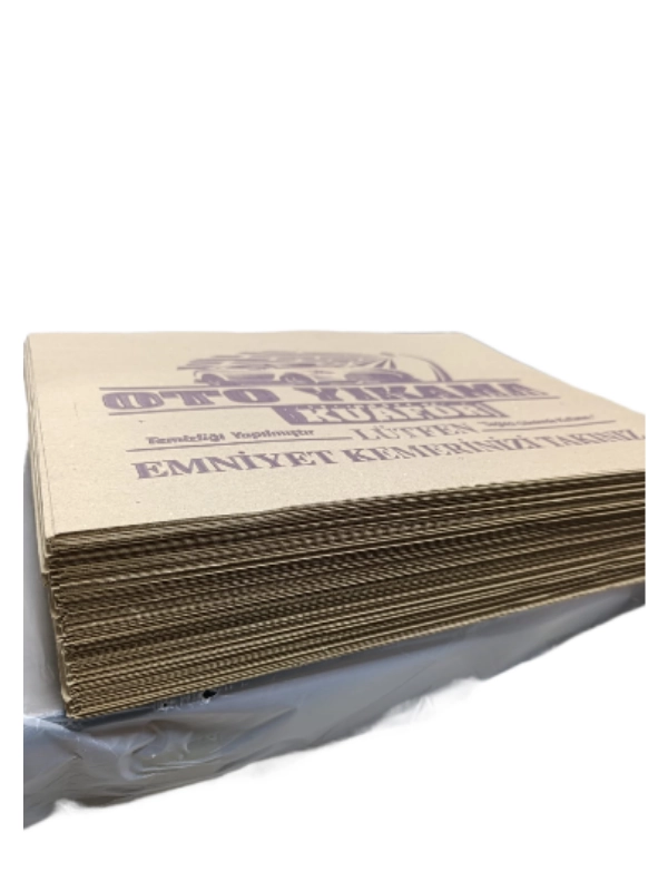 Premium Kraft Kağıt Paspas (1000 Adet)