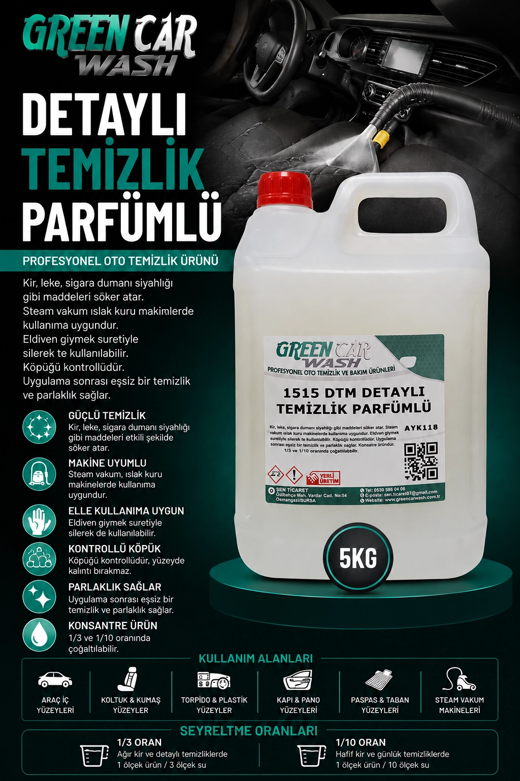 DTM Detaylı Temizlik 5KG