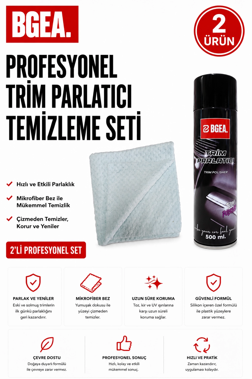 Profesyonel Trim Parlatıcı Set18