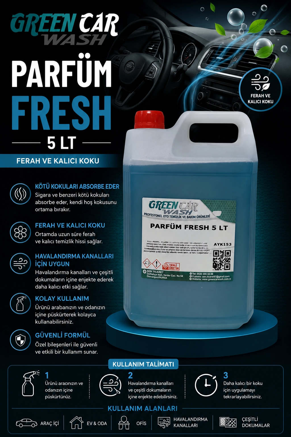 PARFÜM FRESH 5 LT