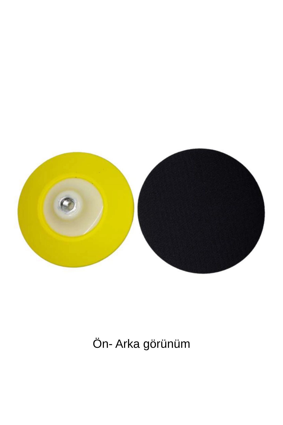 Premium Makine Tabanı Esnek Cırlı Sarı 6 inç 150 mm