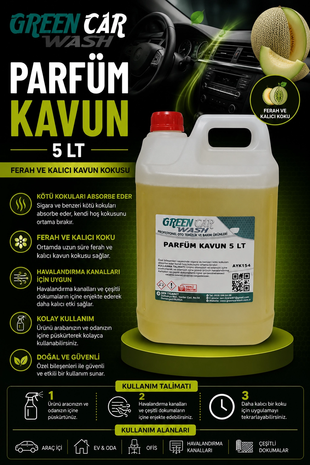 PARFÜM KAVUN 5 LT