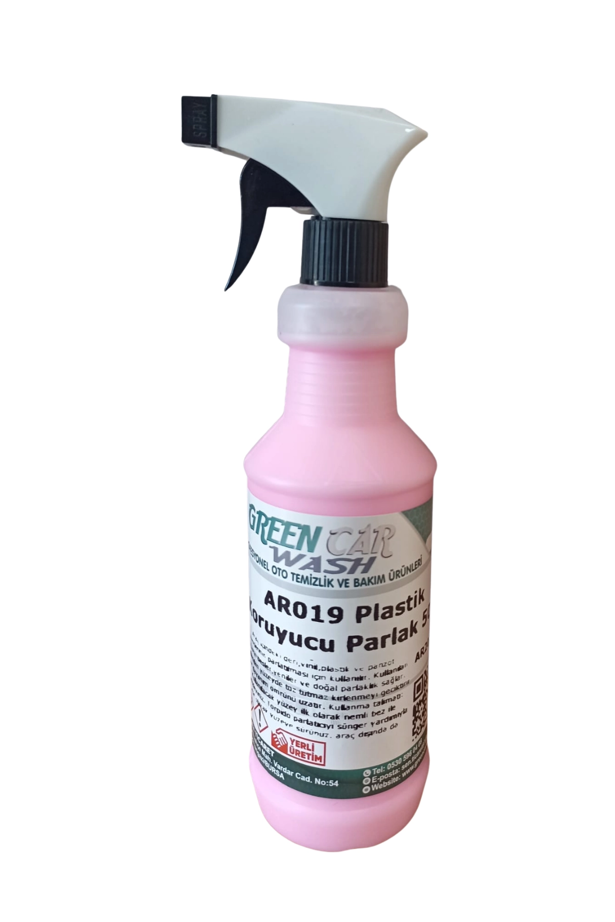 Plastik Koruyucu Parlak 500 ml SPREY