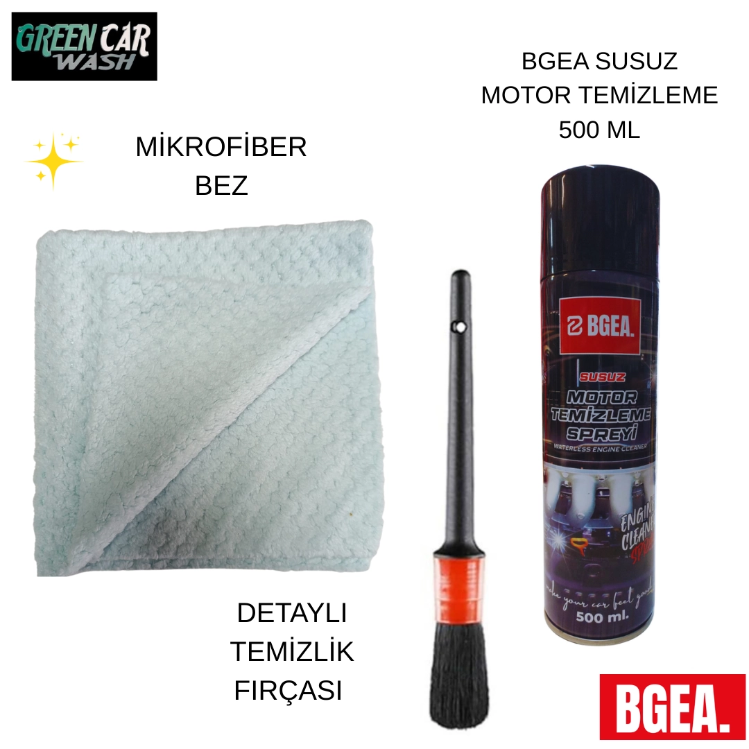 Profesyonel Susuz Motor Temizleme Set16