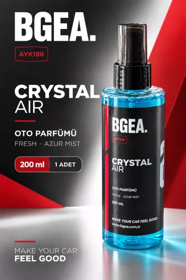 BGEA Crystal Air Oto Parfümü  200 ml 