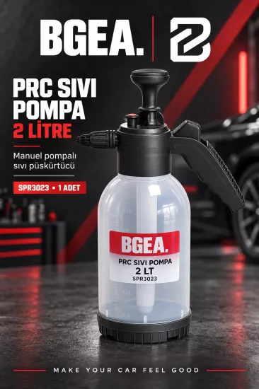 BGEA PRC Sıvı Pompa 2 Litre Manuel Pompalı Sprey 