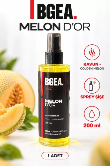 BGEA Melon D’Or Kavun Kokulu Oto Parfümü 