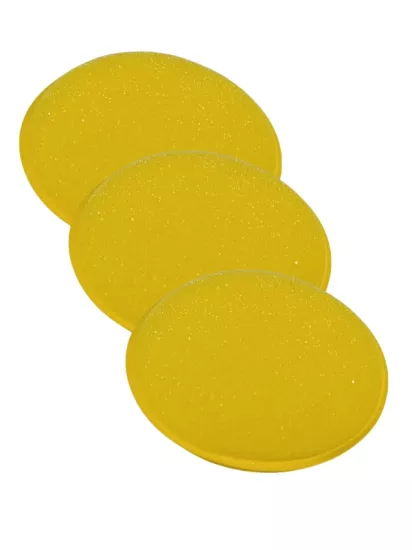 Premium Oto Cila Uygulama Pedi 10 cm Sarı (3 adet)
