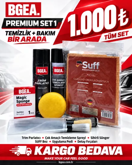 Premium Detay ve Bakım Seti 1 | BGEA