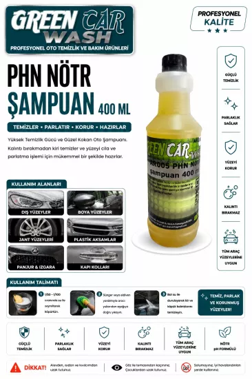 PHN Nötr şampuan 400 ml