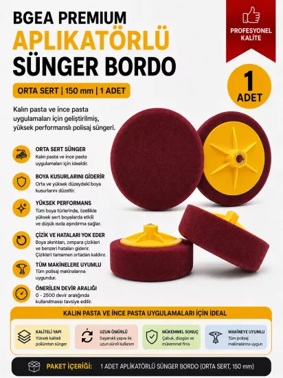 Polisaj Süngerleri