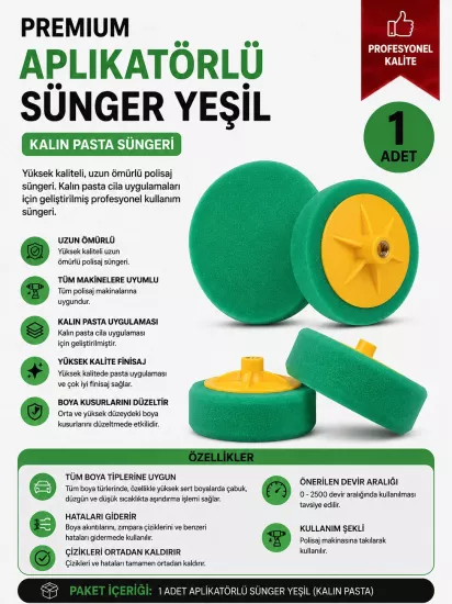 Polisaj Süngerleri