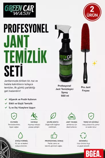 Profesyonel Jant Temizleme Set3