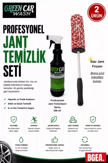 Profesyonel Jant Temizleme Set4