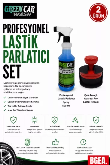 Profesyonel Lastik Parlatma Set5