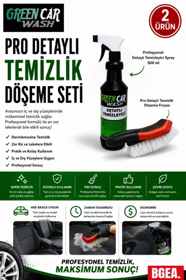 Profesonel Detaylı Temizlik Döşeme Temizlik Set10