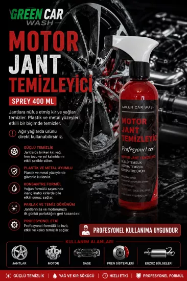 MOTOR JANT TEMİZLEYİCİ SPREY 400 ML