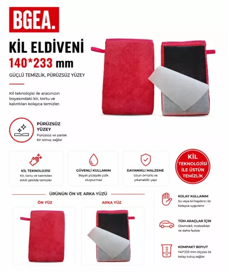Premium Kil Eldiveni 140x233 mm