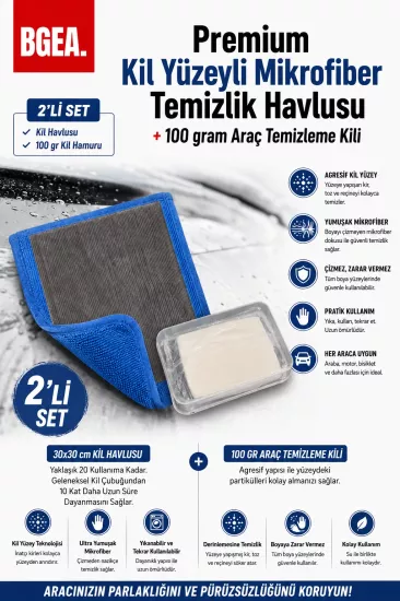 BGEA Premium Kil Bezi 30x30 cm (Kutulu)