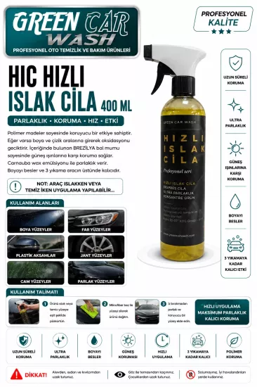 Hızlı Islak Cila 400 ML