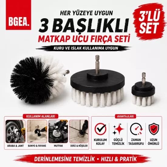 Fırçalar-Detaylı Temizlik