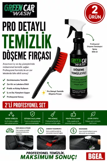 Profesyonel Detaylı Temizlik Döşeme Temizlik Set11