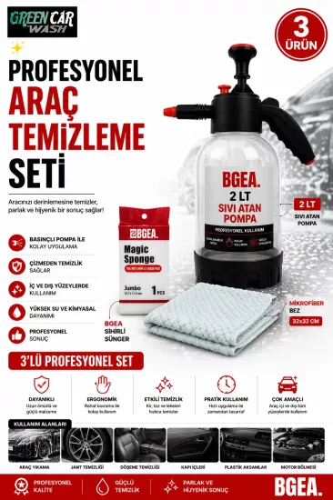 Profesyonel Araç Temizlik Set20