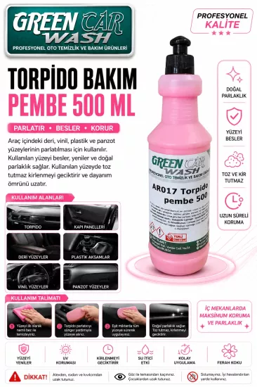 Torpido Bakım Kremi 500 Ml