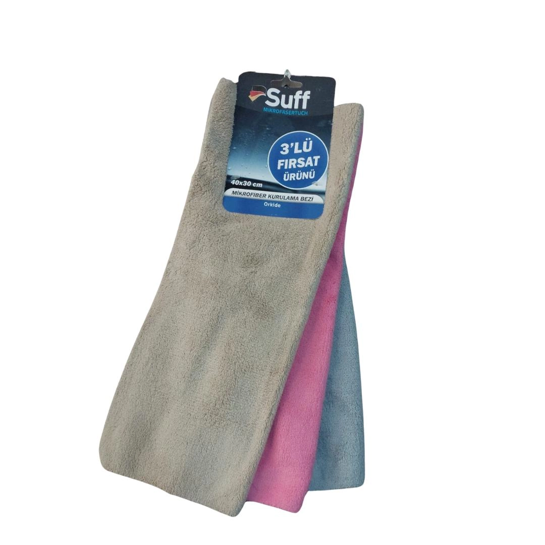 3LÜ SUFF MİKROFİBER BEZ