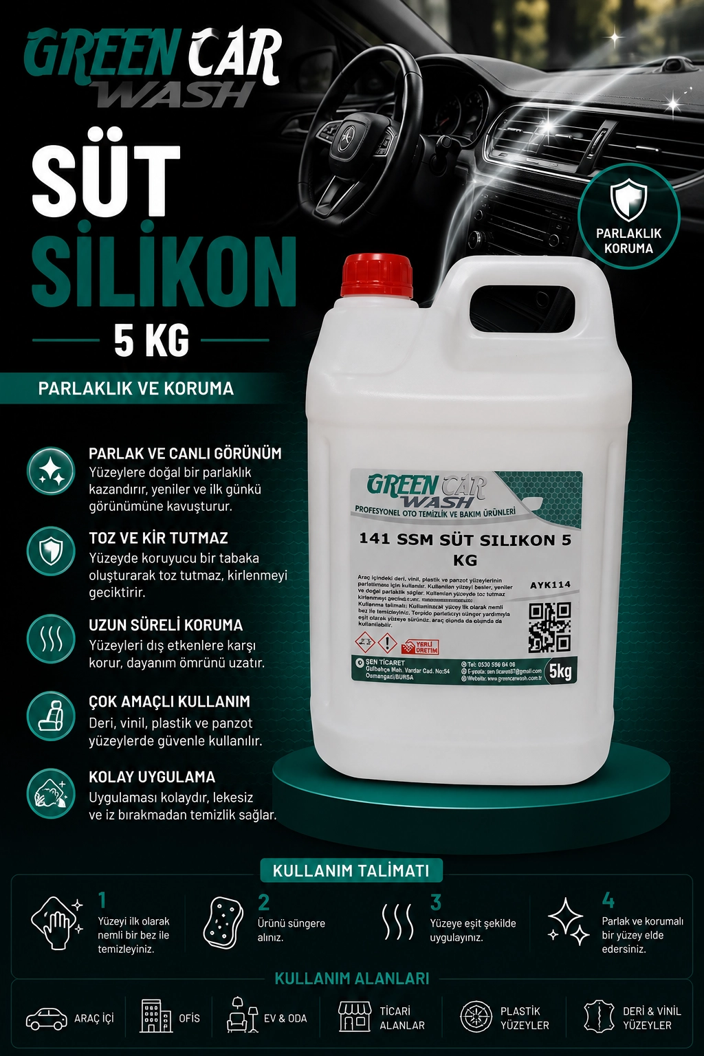 Süt silikon 5 kg