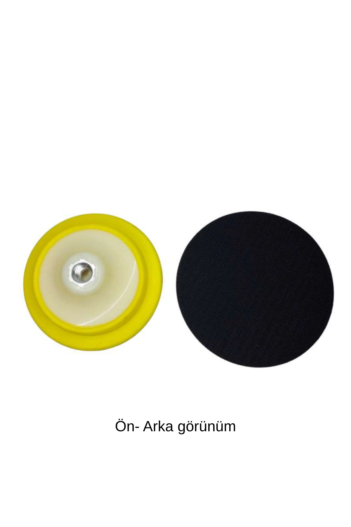 Premium Makine Tabanı Esnek Cırlı Sarı 5 inç 125 mm