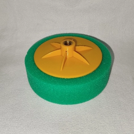 Premium Aplikatörlü Sünger Yeşil 6 inç 150 mm